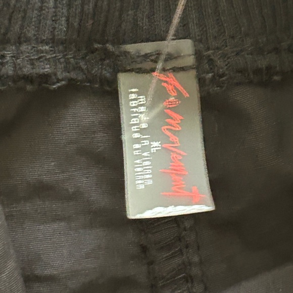 Free People FP mesmerize me Cargo Pants Women's XL Y2K Skater - Picture 3 of 5